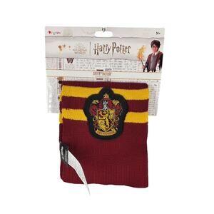 HARRY POTTER UNISEX GRYFFINDOR 60" SCARF BY DISGUISE RED GOLD SOFT WARM